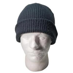 Burton Dark Gray Knitted Beanie Stocking Hat Cap